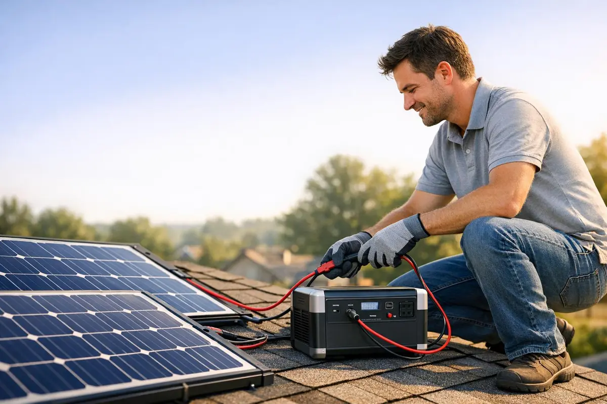 kit panneau solaire 220v avec batterie